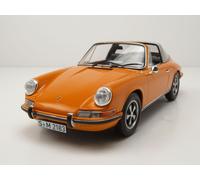 Porsche 911 Targa 1970 Norev Modelo 1:18 Naranja Die-Cast con OVP