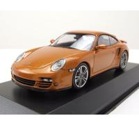 Porsche 911 Turbo 2009 Oro Coche a Escala 1:43 Maxichamps