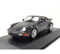 Porsche 911 Turbo 964 1990 Negro Metálico Coche a Escala 1:43 Maxichamps
