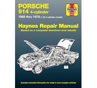 Porsche 914 4-cylinder (1969-1976) Haynes Repair Manual (USA) (Haynes Manuals)