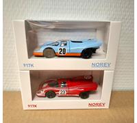 Porsche 917 Le Mans Steve McQueen + Porsche 917K #20 1/43 Norev Nuevo en caja
