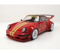 Porsche 964 RWB Bodykit 2021 Rojo Modelo 1:18 Sólido
