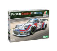 Porsche Carrera Rsr Turbo 1:24 Plástico Modelo Kit Italeri