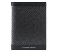 Porsche Design Carbon Maletín para el pasaporte Piel natural 10 cm negro