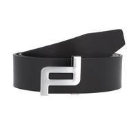 Porsche Design Cinturón de cuero Icon 100 cm negro