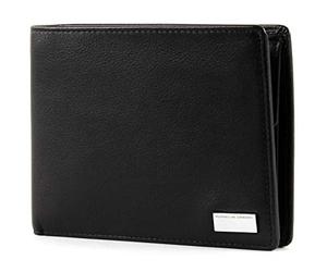 Porsche Design CL2 Monedero Cuero 12.5 cm, Negro, Clásico, Negro, Clásico