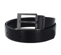 Porsche Design Cuero cinturón Business Traveller Buckle Belt Reversible 3,5 W95 Black - Black negro recortable reversible
