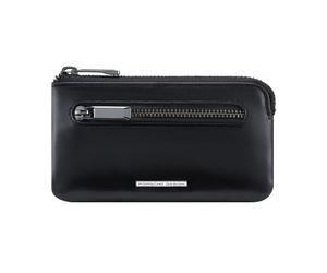 Porsche Design Estuche clásico para llaves de cuero de 12 cm negro