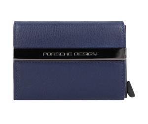 Porsche Design Estuche para tarjetas de crédito de cuero RFID 10 cm azul