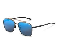 Porsche Design, GAFAS DE SOL, P8937, DARK GREY, BLACK (BLUE/MIRROR BLUE), 59/15/150
