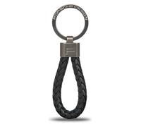 Porsche Design Keyring Llavero Piel natural 10 cm negro