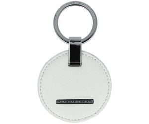 Porsche Design Llavero cuero 9 cm blanco