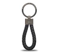 PORSCHE DESIGN llavero Keyring Leather Cord Black