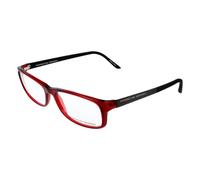 Porsche design p8243 gafas 8243 mujer marco rojo oscuro, negro mate 54