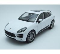 Porsche Macan Turbo 2014 Blanco Modelo De Coche 1:24 Welly