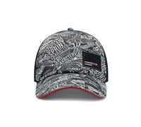 Porsche Motorsport Gorra Trucker con Estampado Integral Quoted - Negro - Talla única