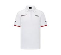 Porsche Motorsport Team - Polo para hombre, Blanco, Small