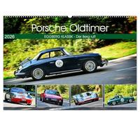 Porsche Oldtimer - EGGBERG KLASSIK - Der Berg ruft (Wandkalender 2026 DIN A2 quer), CALVENDO Monatskalender: Der legendäre deutsche Sportwagen am Berg