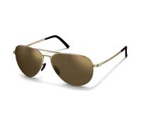 Porsche P8508 Gafas, Light Gold, 62 Unisex Adulto