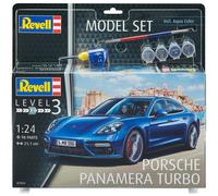 Porsche Panamera Turbo 2 Modelo Set 1:24 Plástico Modelo Kit Revell