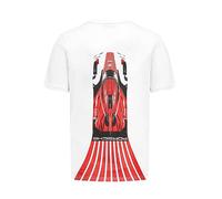 Porsche Penske Motorsport Graphic - Camiseta blanca, Blanco, S