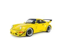 Porsche RWB Body Kit Natali 2023 Amarillo Coche Tuning 1:18 Solido