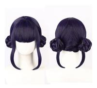 PORSMEER Peluca de disfraz de cazador de demonios, cosplay de anime, zoey mira, accesorio largo y liso para el cabello para mujeres (demonios cazador Zoey)