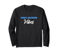 Port Arthur Vibes Camiseta Simple City Port Arthur Manga Larga
