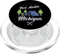 Port Austin, Michigan - Ropa Divertida de tu Ciudad Natal PopSockets PopGrip para MagSafe
