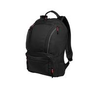 Port Authority Cyber Backpack (BG200) -BLACK/RED -OSFA