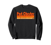 Port Chester, estilo retro de los años 80 de Nueva York Sudadera
