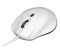 Port Connect Silent, Ratón óptico USB-A/USB-C, 3600 dpi, Blanco