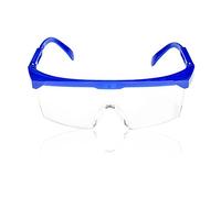 Port de lunettes de protection Lunettes de sécurité Bleu Cadre clair objectif extérieur coupe-vent Eye protéger