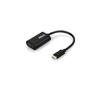 Port Designs 900124 adaptador de cable USB Type-C HDMI Negro - Adaptador para cable (USB Type-C, HDMI, Male connector / Female connector, 0,15 m, Negro)