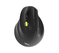 Port Designs Mouse Ergo zurdo inalámbrico 2.4 GHz Bluetooth recargable