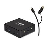 Port Designs Puerto Connect - Estación de Acoplamiento USB-A y USB-C 2 x 2K 7 periféricos HDMI 85 W