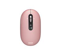 Port Designs - Ratón de color puro para Mac Bluetooth, recargable, USB-C Storm (rosa)