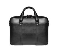 Port Designs Versailles II - Bolsa de Piel Dividida de Alta Gama para Laptop de 14 Pulgadas con Puertos de Carga duales USB-A y USB-C Integrados