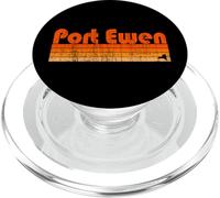 Port Ewen, estilo retro de los años 80 de Nueva York PopSockets PopGrip para MagSafe