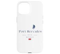 Port Hercules Monaco Yacht Club Marina Riviera Francesa Vela Carcasa para iPhone 15