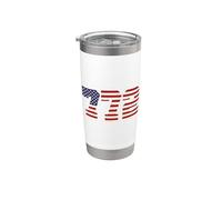 Port St Lucie Florida 772 Código de Área Local Patriota Americana Vaso térmico de acero inoxidable de doble pared
