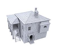 Port Tavern - DND Terrain Scenery - RPG de mesa y terreno de juego de guerra de 28 mm en miniaturas