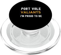 Port Vale Estoy Orgulloso de ser los Valientes PopSockets PopGrip para MagSafe