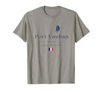 Port Vauban Antibes Yacht Club Marina Riviera Francesa Vela Camiseta