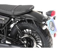 Porta alforjas Cutout negro para Moto Guzzi V9 Bobber/Special Edition