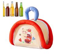 Porta almuerzo para adultos | térmica porta almuerzo aislada | Contenedor térmico para alimentos con gran capacidad | para excursionismo escuela viajes playa picnic camping desplazamiento uso