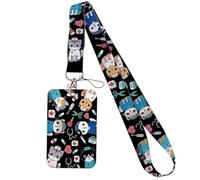 Porta Badge, Porta badge da collo, Porta badge infermiere, Portabadge collo, Porta badge rigido, Portabadge Collo Retrattile per Porta Badge Identificativo, Porta badge infermiere (B)