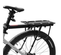 Porta-Bagages Trasero | Aluminio Extensible con Carga de 25 kg | Porta-Bagages Universal con Cesta,para Carretera Montaña Ciudad Ciclismo Transporte Carga Equipos Exterior Hombres Mujeres