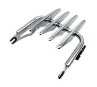 Porta-Bajas Traseras Moto Para Street Para Glide 2009 2010 2011 2012 2013 2014 2015 2016 2017 2018 2019 2020 2021 2022 2023 2024 Portaequipajes Para Stealth Desmontable Para Motocicleta