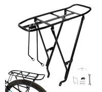 Porta-Bajas Trasero Bicicleta Carga Soporte Trasero Ampliado para Equipaje